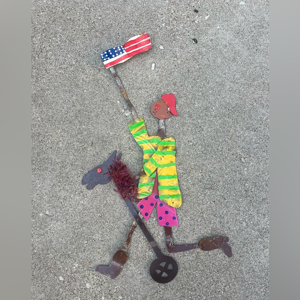 Colorful Metal Art Sculpture